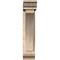 Ekena Millwork Thorton Traditional Smooth Bracket w/ Offset Brace, Douglas Fir, 5 1/2"W x 18"D x 26"H BKT0604X18X26THR01SDF - alternate 3